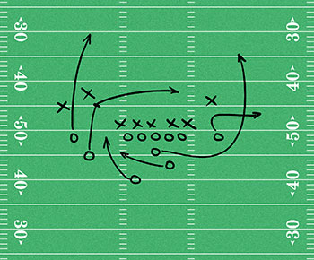 A football play