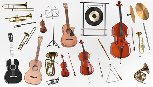 various instruments