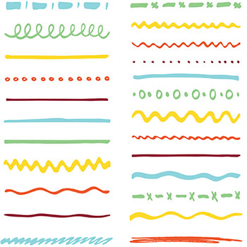 colorful lines