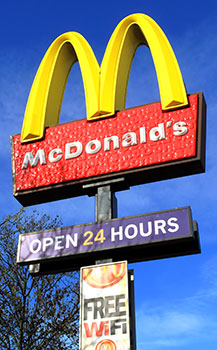 McDonald's sign