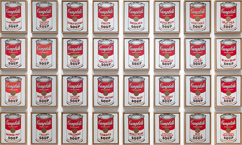 Andy Warhol's Campbell's Soup Cans
